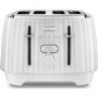 DeLonghi Ballerina 4 Slice Toaster - White