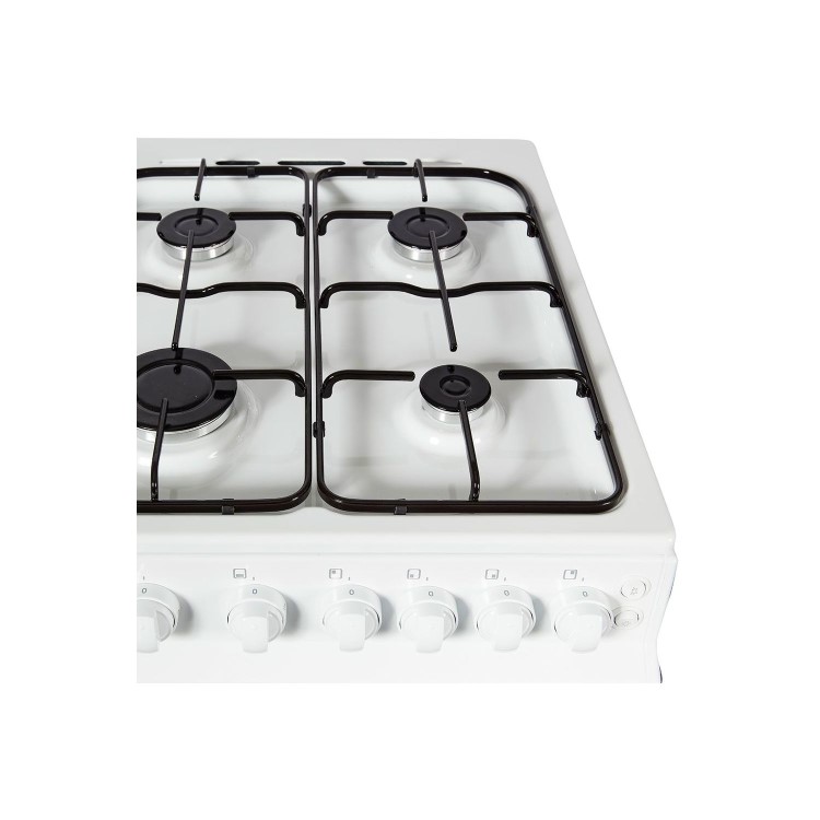 Nordmende 50cm Double Cavity LPG Cooker - White