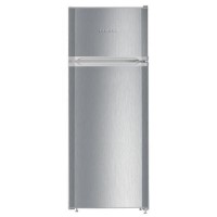 Liebherr 233 Litre 80/20 Freestanding Fridge Freezer - Silver