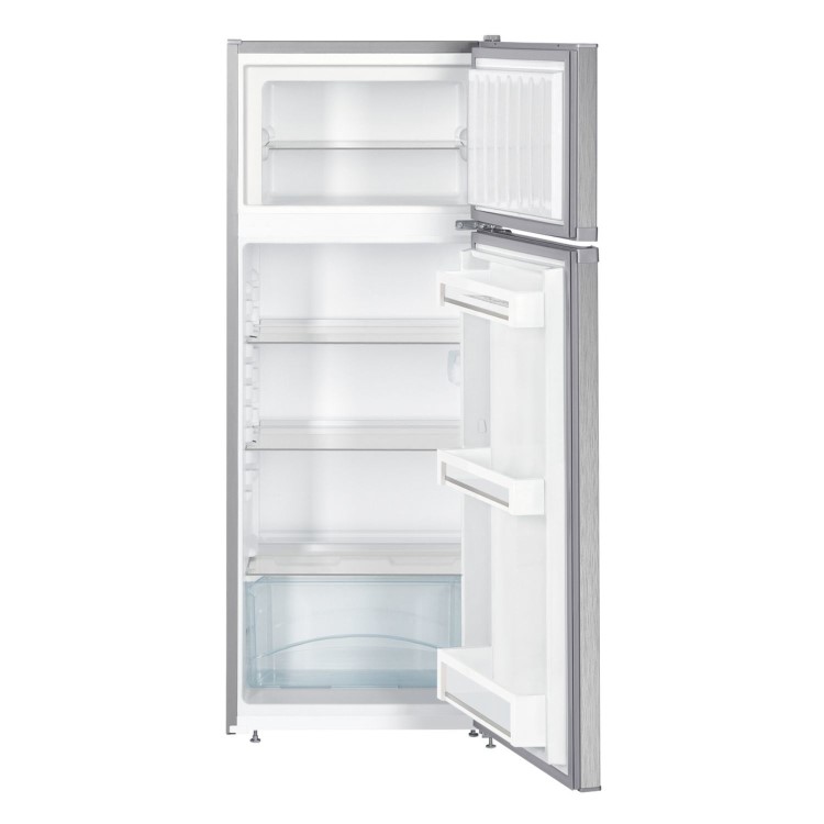 Liebherr 233 Litre 80/20 Freestanding Fridge Freezer - Silver