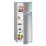 Liebherr 233 Litre 80/20 Freestanding Fridge Freezer - Silver