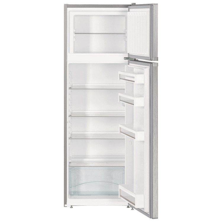 Liebherr 270 Litre 80/20 Freestanding Fridge Freezer - Silver