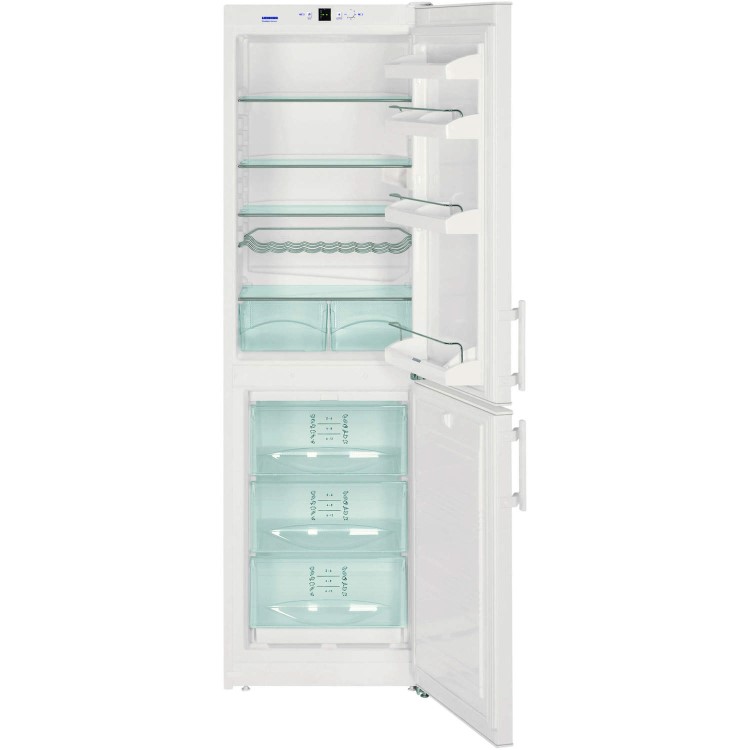 Liebherr CUN3033 NoFrost Freestanding Fridge Freezer In White