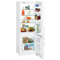 Liebherr CUP2721 1.6m Tall Freestanding Fridge Freezer - White