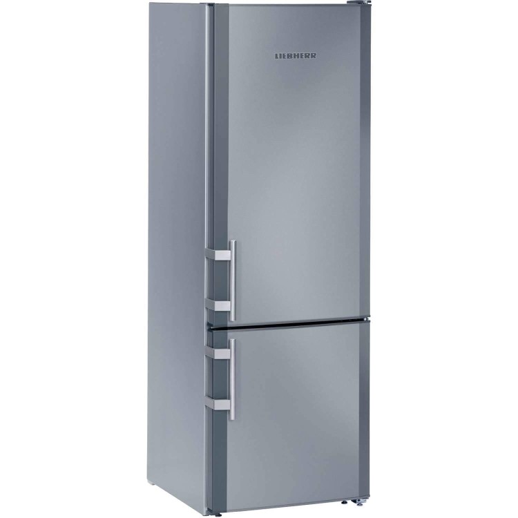 Liebherr CUSL2811 70/30 Split 253 Litre Freestanding Fridge Freezer - Silver