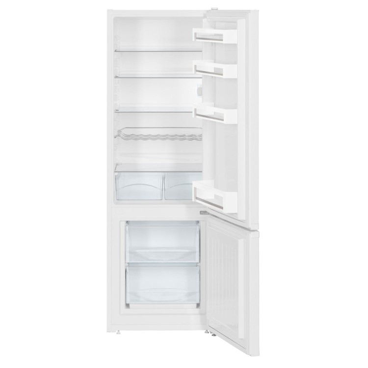 Liebherr 265 Litre 80/20 Freestanding Fridge Freezer - White