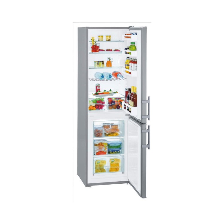 Liebherr CUef3311 Comfort 182x55cm Freestanding Fridge Freezer SmartSteel Doors