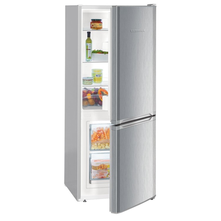 Liebherr 211 Litre 60/40 Freestanding Fridge Freezer - Silver