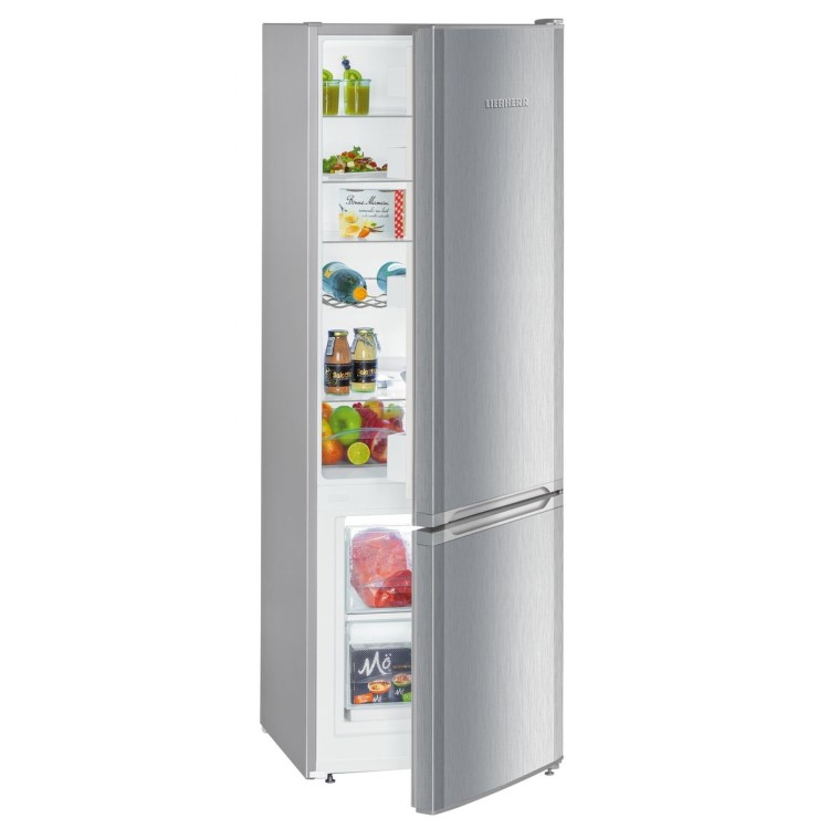 Liebherr 266 Litre 60/40 Freestanding Fridge Freezer - Silver