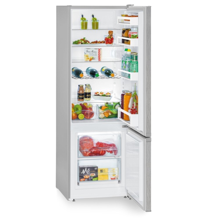 Liebherr 266 Litre 60/40 Freestanding Fridge Freezer - Silver