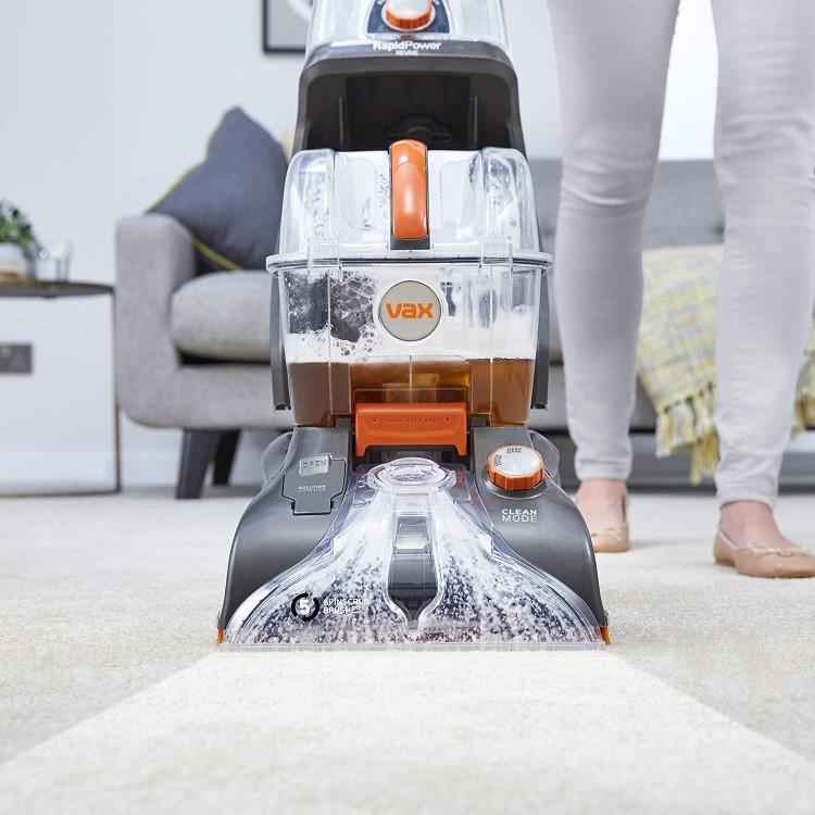 Vax Rapid Power Revive Carpet Cleaner - Grey And Orange