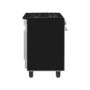 Smeg Concert 60cm Dual Fuel Cooker - Black