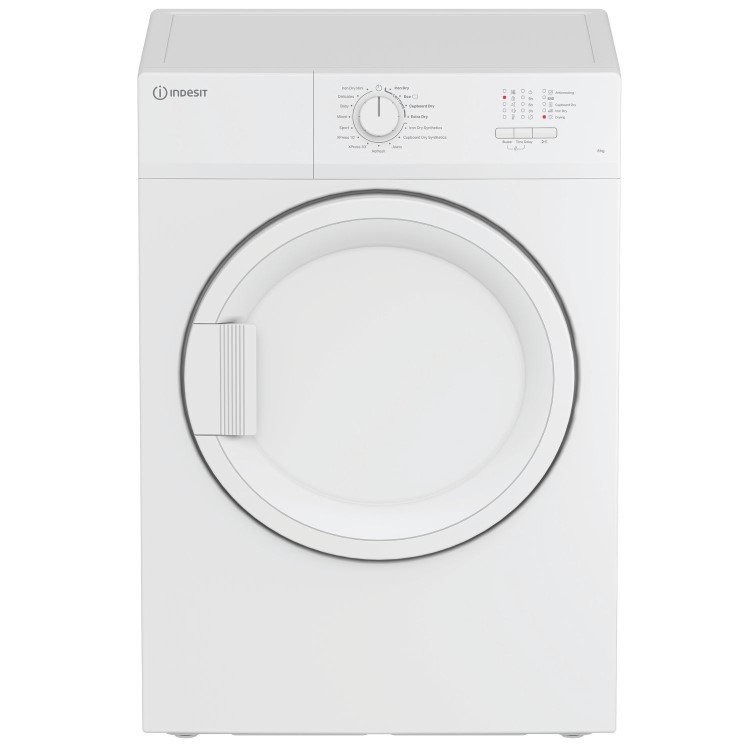 Indesit 8kg Vented Tumble Dryer - White