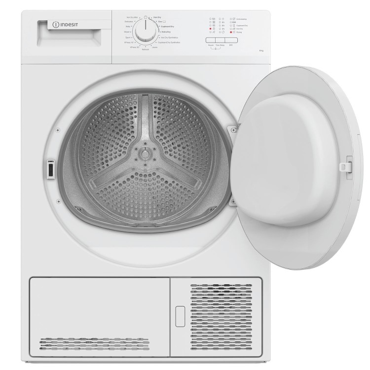 Indesit 8kg Condenser Tumble Dryer - White