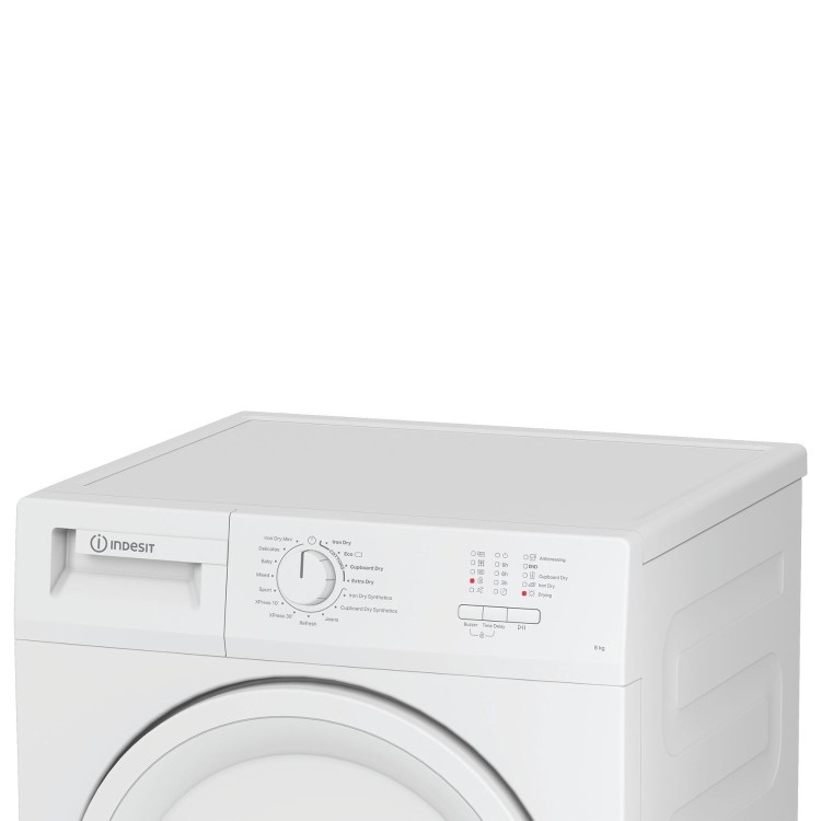 Indesit 8kg Condenser Tumble Dryer - White