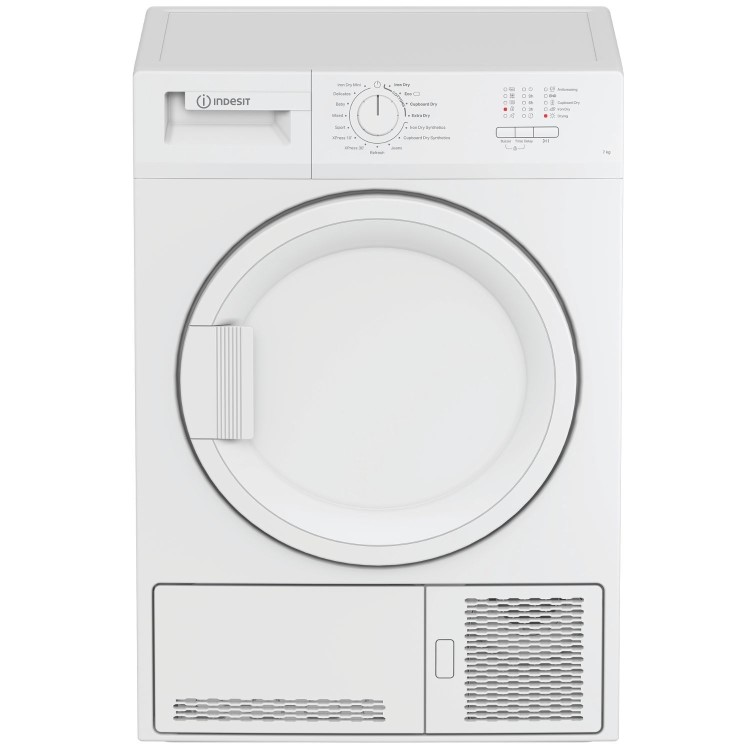 Indesit 7kg Condenser Tumble Dryer - White