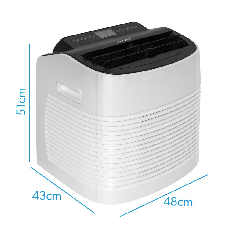 electriq Compact 9000 BTU Portable Air Conditioner 