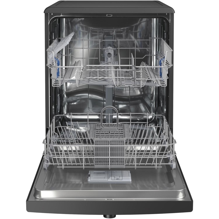 Indesit Fast&Clean Freestanding Dishwasher - Black