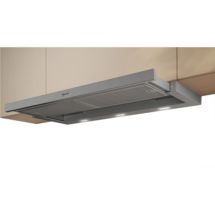 Refurbished Neff N50 D49ED22N1B 90cm Telescopic Canopy Cooker Hood Silver