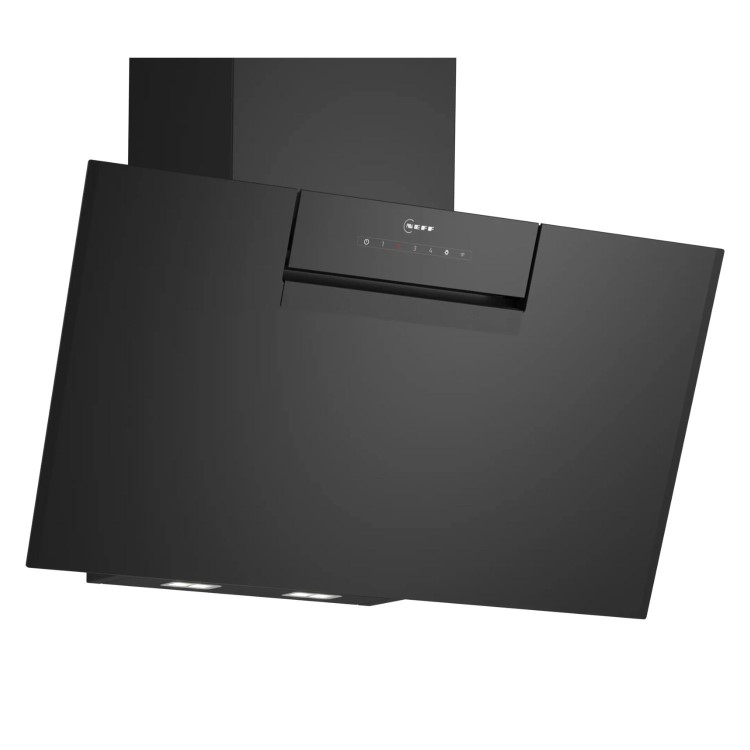 Neff N50 80cm Chimney Cooker Hood - Black Glass