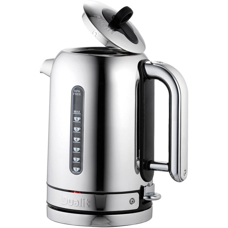 Refurbished Dualit Classic 1.7L Jug Kettle - Polished Stainless Steel