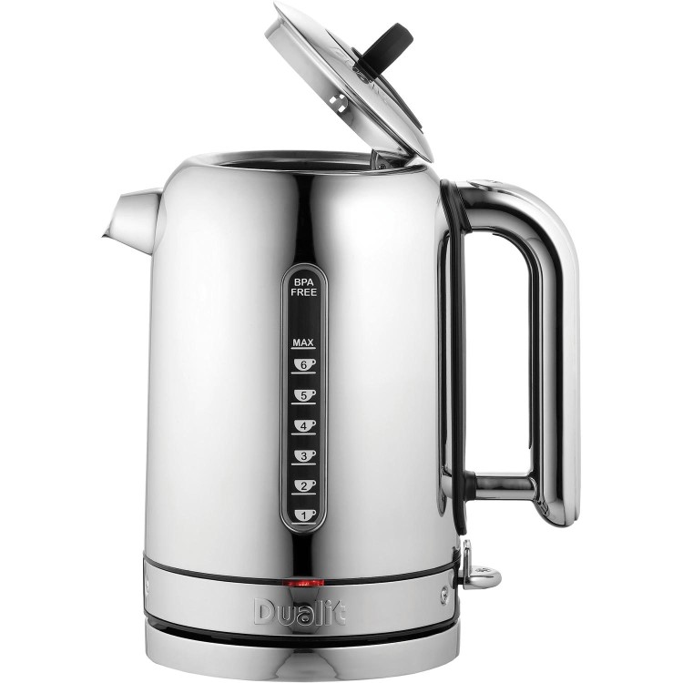 Refurbished Dualit Classic 1.7L Jug Kettle - Polished Stainless Steel