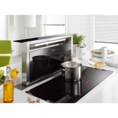 Miele DA6890 Black Glass 92cm Wide Downdraft Extractor