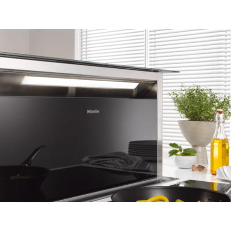 Miele DA6890 Black Glass 92cm Wide Downdraft Extractor