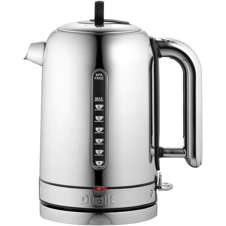 Refurbished Dualit Classic 1.7L Jug Kettle - Polished Stainless Steel