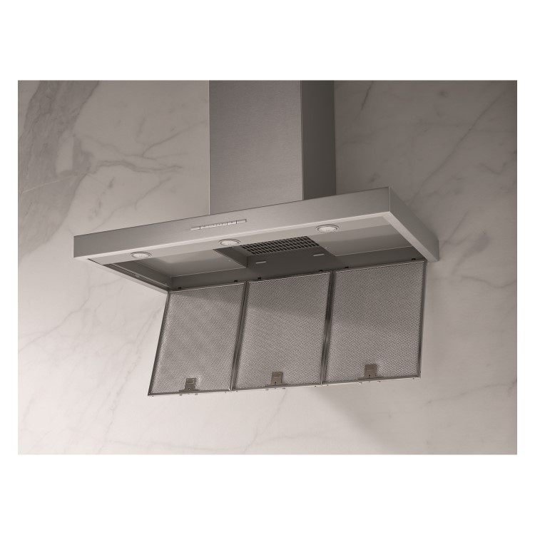 Miele 90cm Slimline Chimney Cooker Hood - Stainless Steel