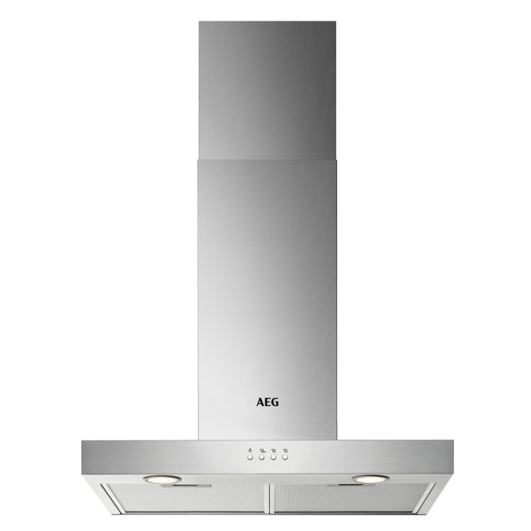 Refurbished AEG 6000 Series DBX3650M 60cm ExtractionTech Cooker Hood Stainless Steel