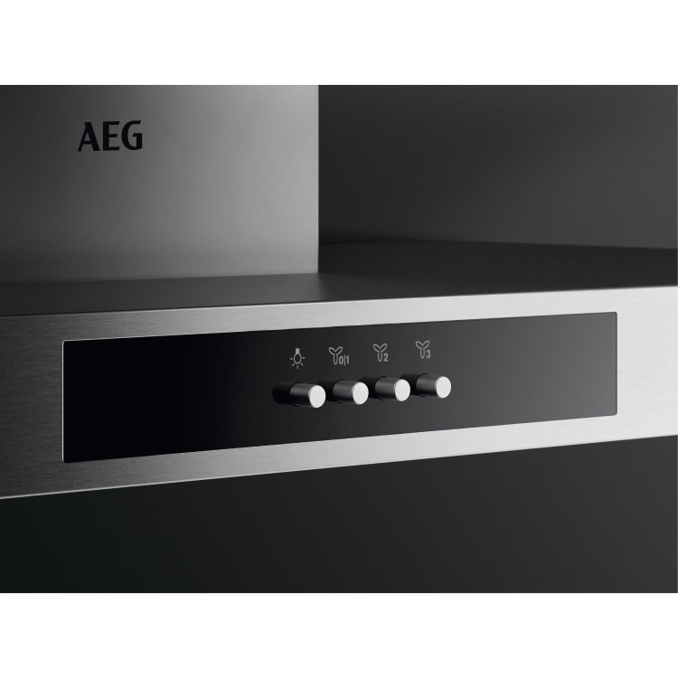 AEG 6000 Series 60cm Chimney Cooker Hood - Stainless Steel