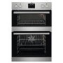 Refurbished AEG 6000 Series DCB535060M 60cm Double Built In Electric Oven Stainless Steel