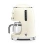 Smeg Retro Style Drip Filter Coffee Machine - Cream