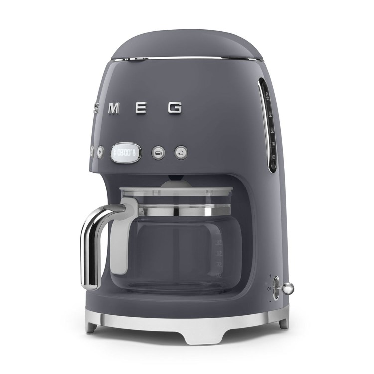 Smeg Retro Style Drip Filter Coffee Machine - Slate Grey