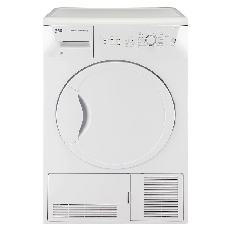 Beko DCU8230W 8kg Freestanding Condenser Tumble Dryer - White