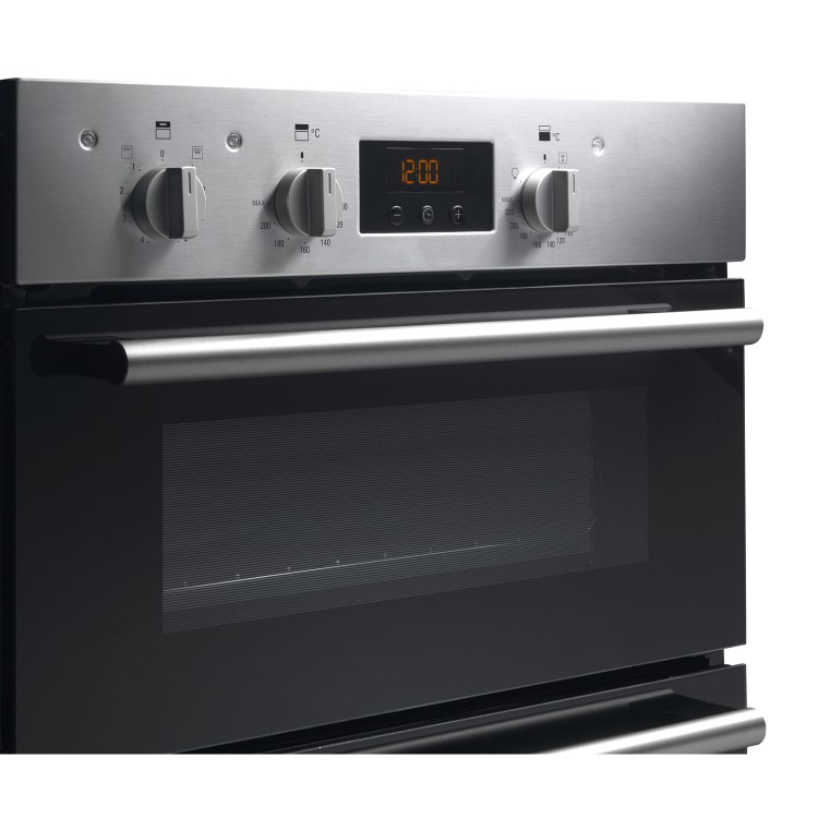 Hotpoint Electric Built-In Double Oven - Stainless Steel