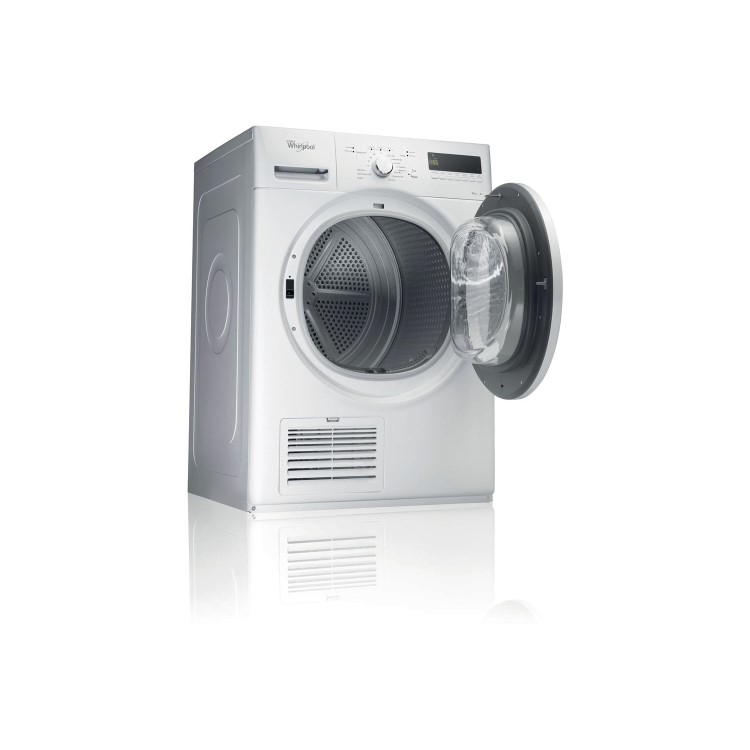 Whirlpool DDLX70110 7kg Condenser Freestanding Domino Low Core Tumble Dryer - White