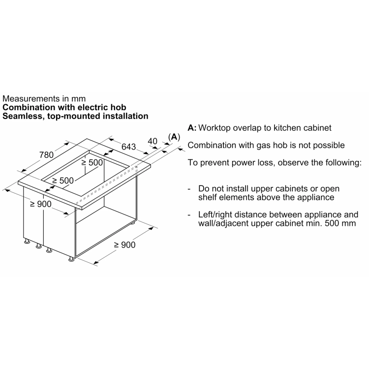 Bosch Series 8 80cm Downdraft Extractor Hood