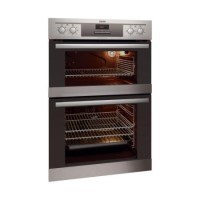 AEG DE4013021M Stainless Steel Electric Built-in Fan Double Oven