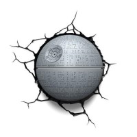 Star Wars 3D Deco Wall Light- The Death Star