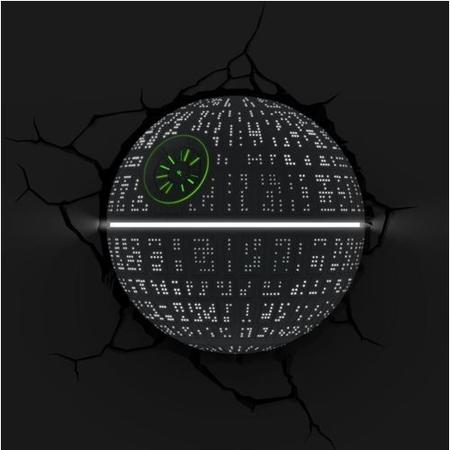 Star Wars 3D Deco Wall Light- The Death Star