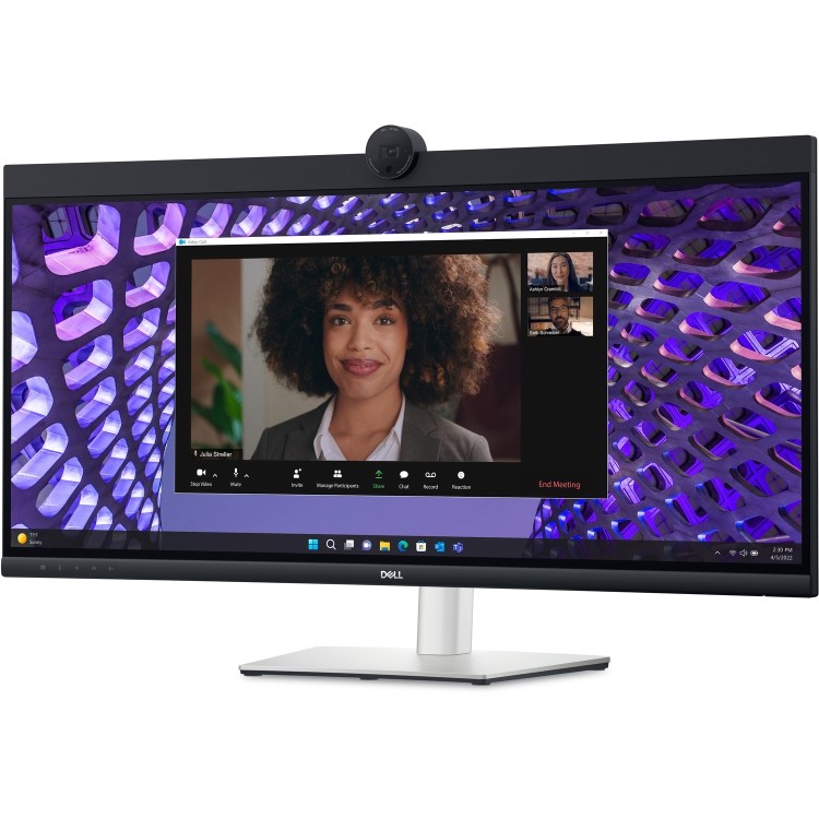 Dell P3424WEB 34" IPS UWQHD Video Conferencing Monitor