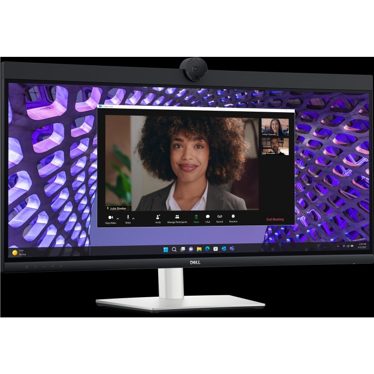 Dell P3424WEB 34" IPS UWQHD Video Conferencing Monitor