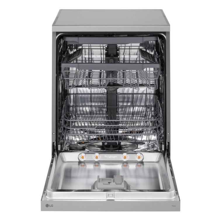 LG TrueSteam QuadWash Freestanding Dishwasher - Silver