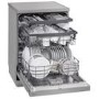 LG TrueSteam QuadWash Freestanding Dishwasher - Silver