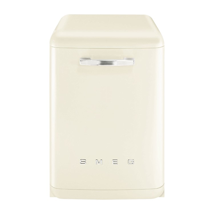 Smeg Retro Freestanding Dishwasher - Cream