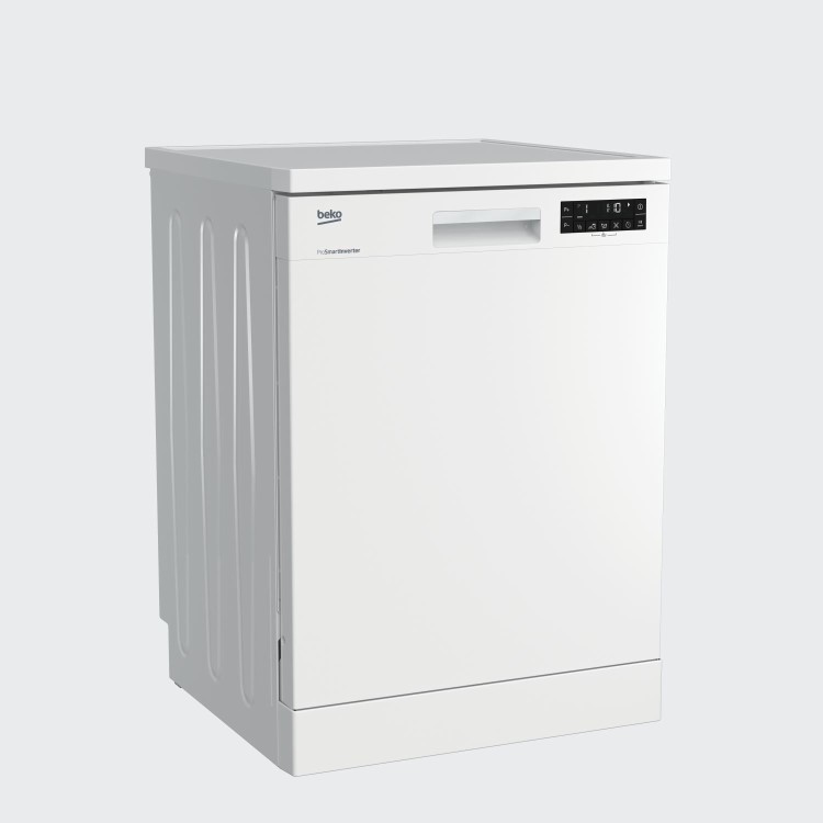 Beko DFN28320W EcoSmart 13 Place Freestanding Dishwasher - White