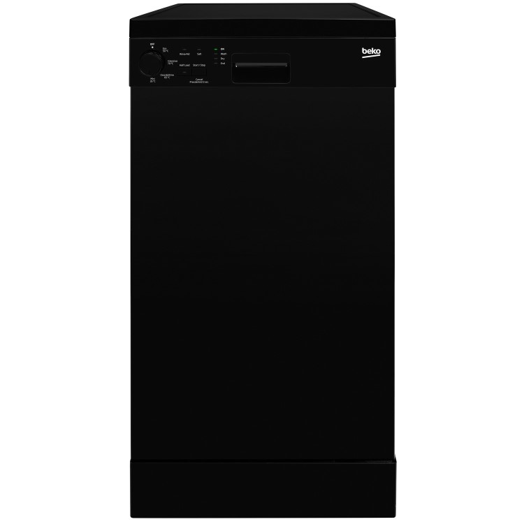 Beko DFS04010B 10 Place Slimline Freestanding Dishwasher - Black