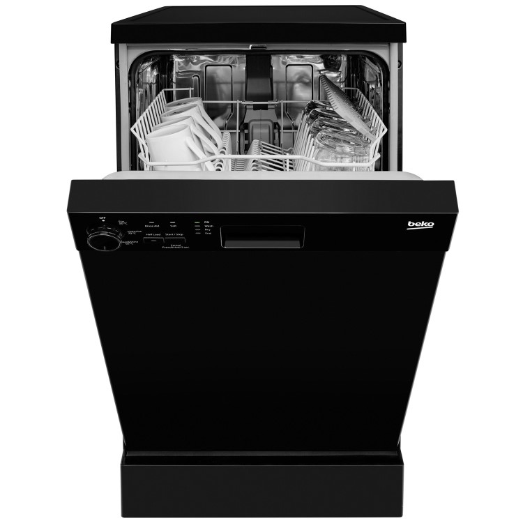 Beko DFS04010B 10 Place Slimline Freestanding Dishwasher - Black